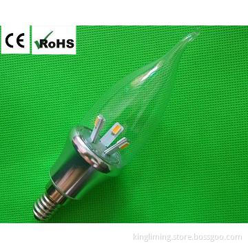 3.5W E12, E14, E17, B15 LED candle bulb